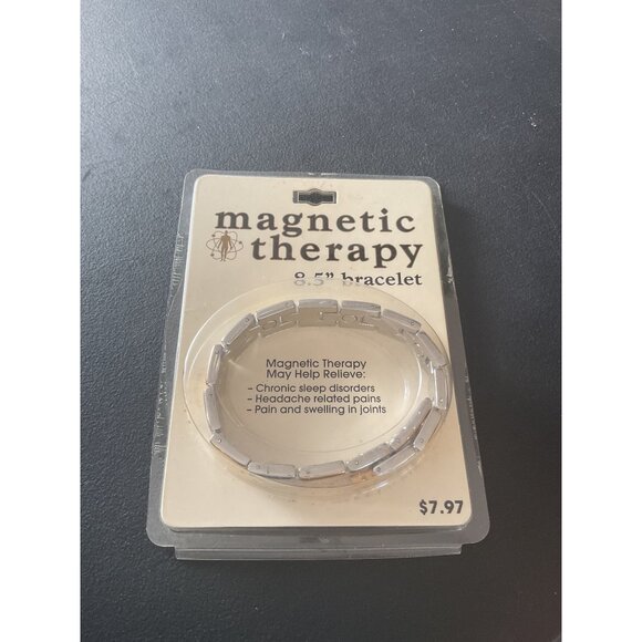 Magnetic Therapy Bracelet 8.5" Modern Healing Benefits Pain Relief - Picture 1 of 2